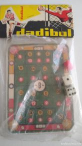 Juegos antiguos: Dadibol futbolín , fabricación española años 50